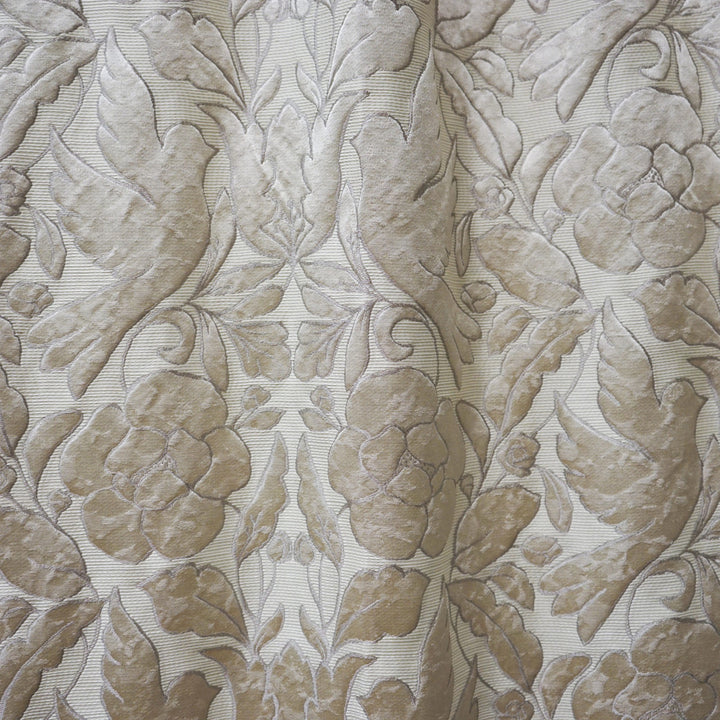 Concerto 93Sj101 by JF Designer Fabric JF Studio 31% Viscose, 28% Cotton, 23% Linen, 18% Silk India Horizontal: 12.75 and Vertical: 27 56 - Swanky Fabrics -
