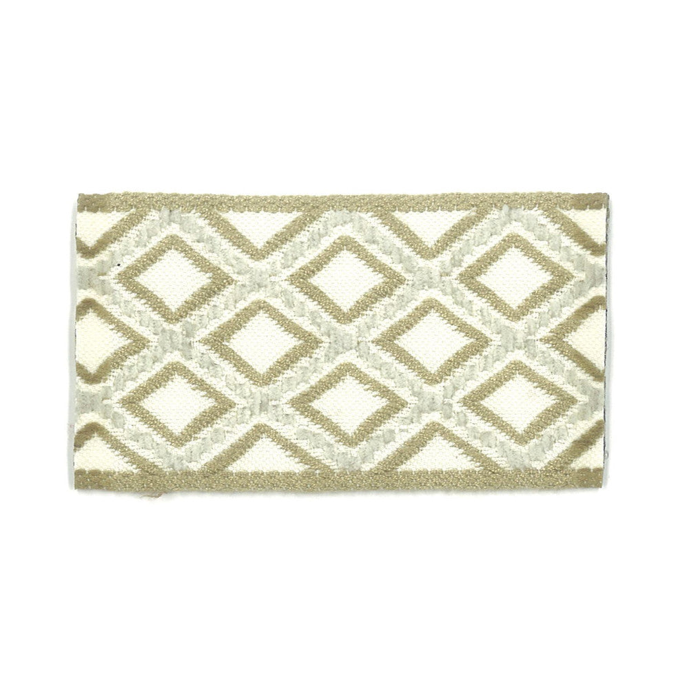 Cooke 1 Khaki by Stout Trim Stout Trim Cooke 1 KhakiTrim NEW WORLD TRIM VOLUME II FRANCE </p><p>Repeat: H: 1.000, V: 0.000 1.88 in - Fabric Carolina -