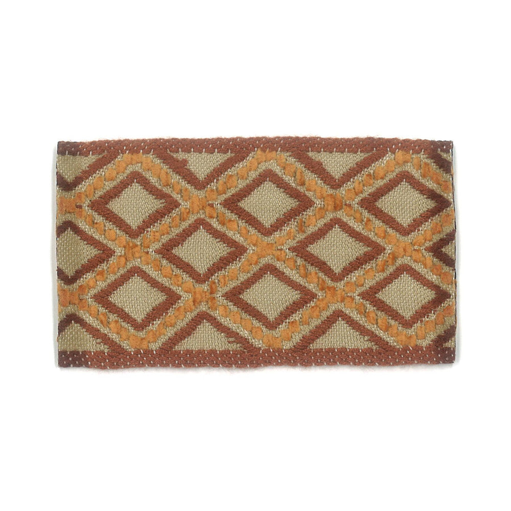 Cooke 9 Cinnamon by Stout Designer Trim NEW WORLD TRIM VOLUME II 93%SVI 7%POL FRANCE </p><p>Repeat: 0 1.88 in - Swanky Fabrics -