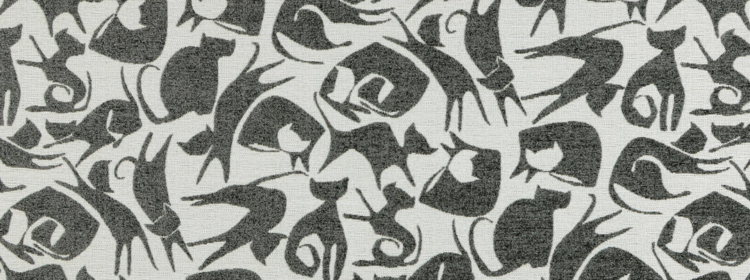 Cool For Cats 948 Charcoal by Covington Designer Fabric