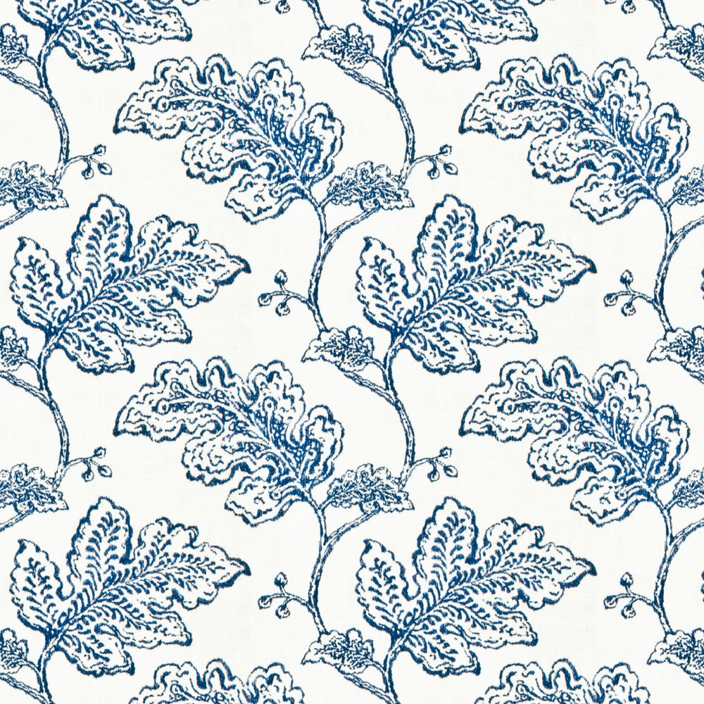 Copia 1 Navy by Aoc Designer Fabric RAINBOW LIBRARY LAKE/INDIGO 100%COT %VEMB INDIA Horizontal: 13 and Vertical: 11.375 52.38 in - Swanky Fabrics -