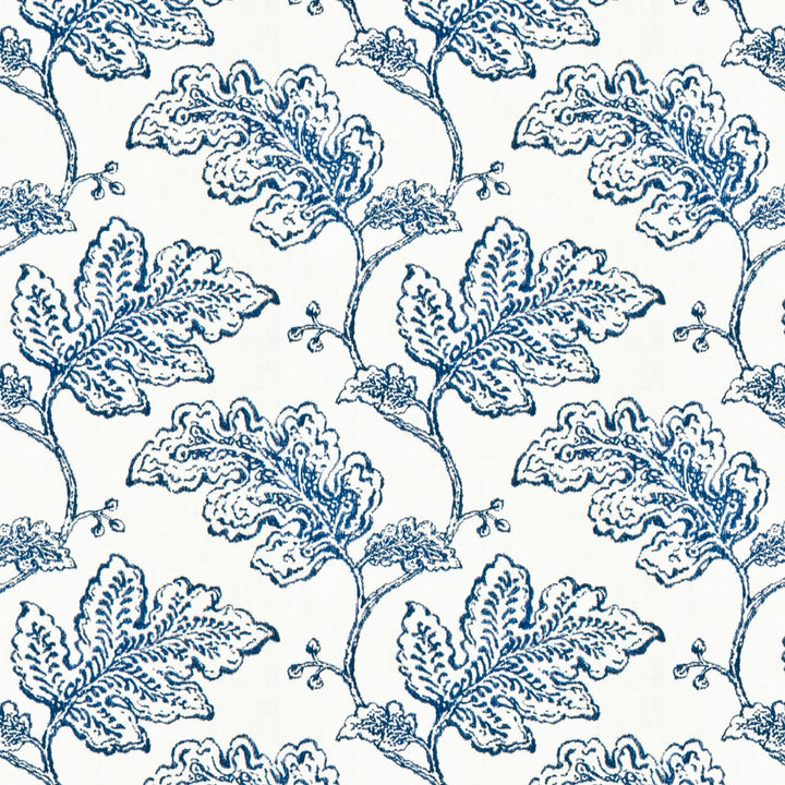 Copia 1 Navy by Aoc Designer Fabric RAINBOW LIBRARY LAKE/INDIGO 100%COT %VEMB INDIA Horizontal: 13 and Vertical: 11.375 52.38 in - Swanky Fabrics -