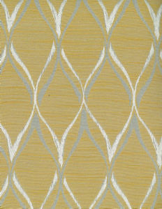 Corolla Gold by Norbar Designer Fabric SPLENDOR 83% POLYESTER 17% VISCOSE CHINA 6 3/4"V 2 1/2"H 55 - Swanky Fabrics -