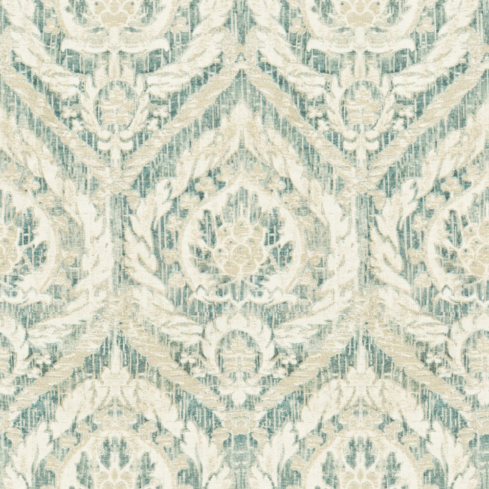 Cozzolino 3 Shoreline by Stout Designer Fabric RAINBOW LIBRARY CHAMBRAY/SHORELINE 100%COT PERU Horizontal: 13.500 and Vertical: 27.000 54 in - Swanky Fabrics -