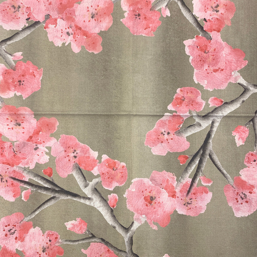 Co - Kwanzan Cherry by Magnolia Designer Fabric - 100 Ctn Horizontal: 27 and Vertical: 27 54 - Swanky Fabrics -