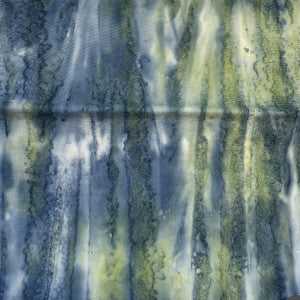 Co - Tree Bark Blue Green by Magnolia Designer Fabric