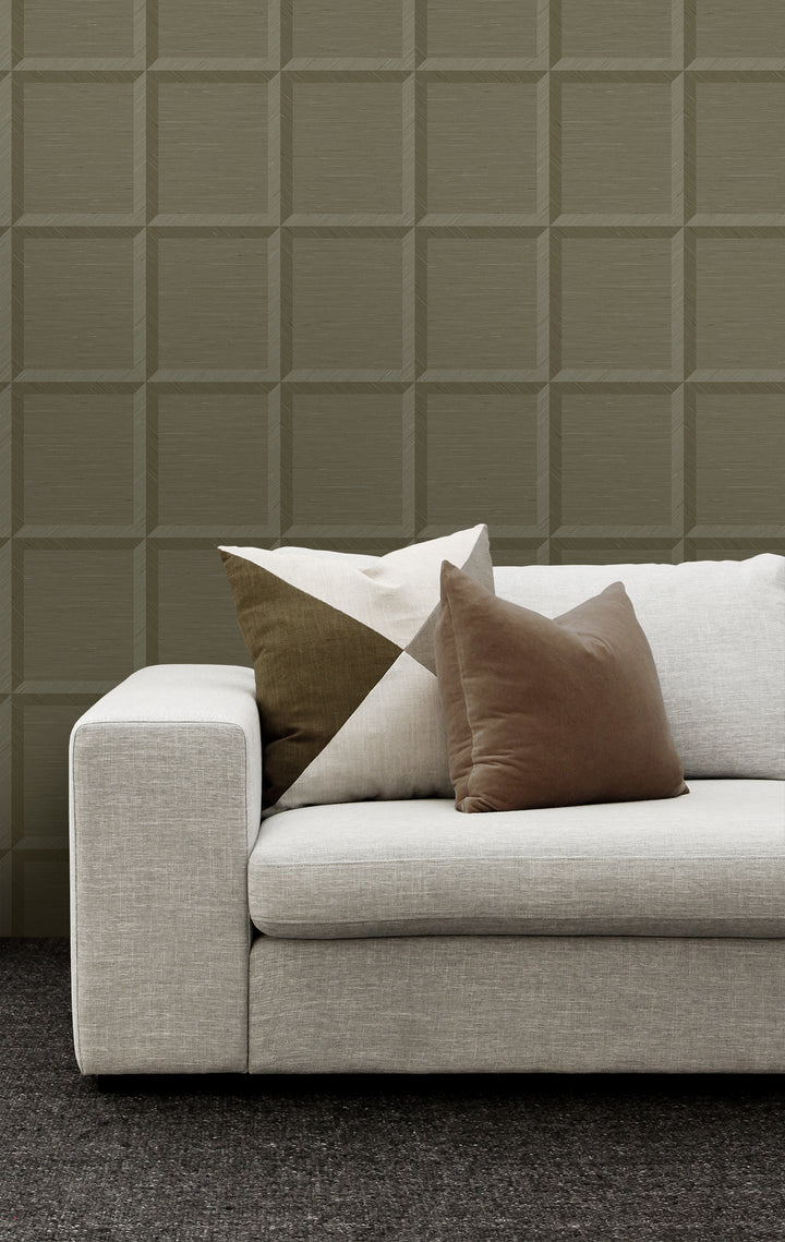 Oulu Tan CP90805 by Seabrook Designs Designer Wallpaper