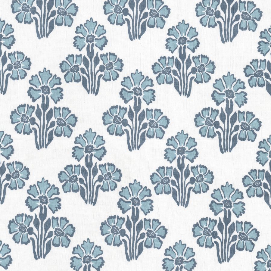 Craze 3 Lake by Stout Designer Fabric Craze 3 Lake by Stout Fabric COMFORTABLE LIVING CHAMBRAY/PACIFIC 59%COT 41%LIN India Horizontal: 6.5 and Vertical: 7.625 52 in - Fabric Carolina -