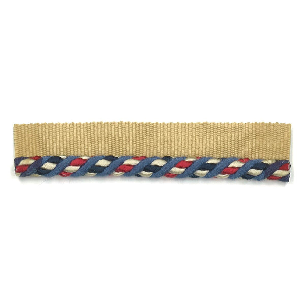 Cristabel 19 Americana by Stout Designer Trim ART OF DESIGN TRIM-2 CORDS 53%COT 47%SVI CHINA Horizontal: 0 and Vertical: 0 0.25 in - Swanky Fabrics -