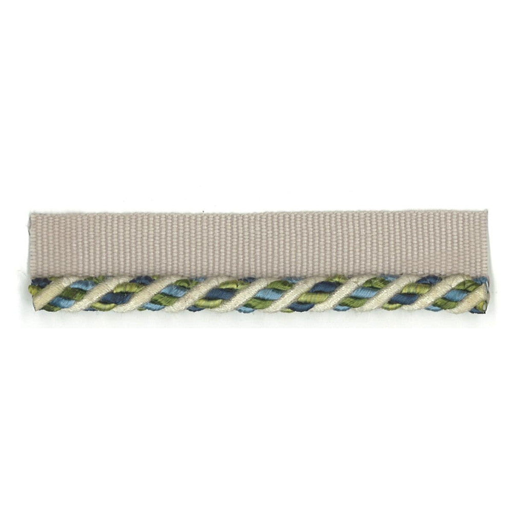 Cristabel 23 Marine by Stout Designer Trim ART OF DESIGN TRIM-2 CORDS 53%COT 47%SVI CHINA Horizontal: 0 and Vertical: 0 0.25 in - Swanky Fabrics -