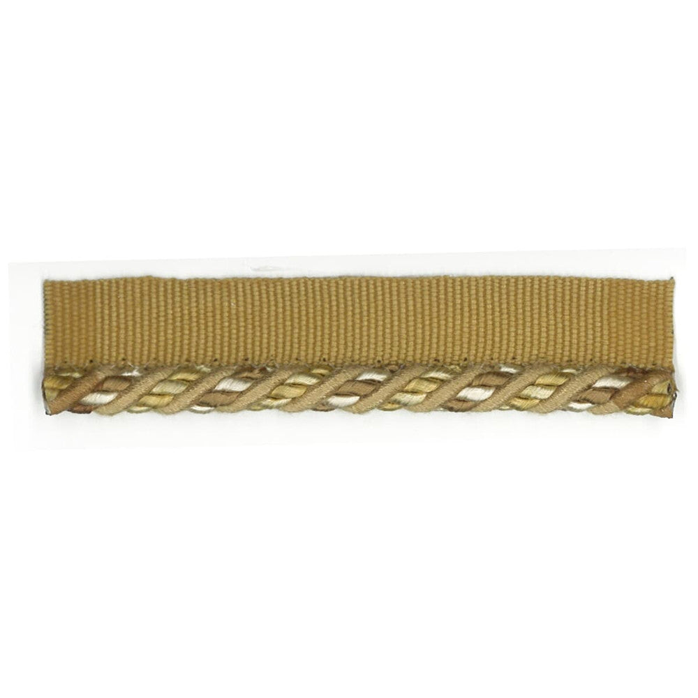 Cristabel 24 Sand by Stout Designer Trim Art Of Design Trim-2 Cords 53% Cotton 47% Spun Viscose CHINA Horizontal: 0 and Vertical: 0 0.25 in - Swanky Fabrics -