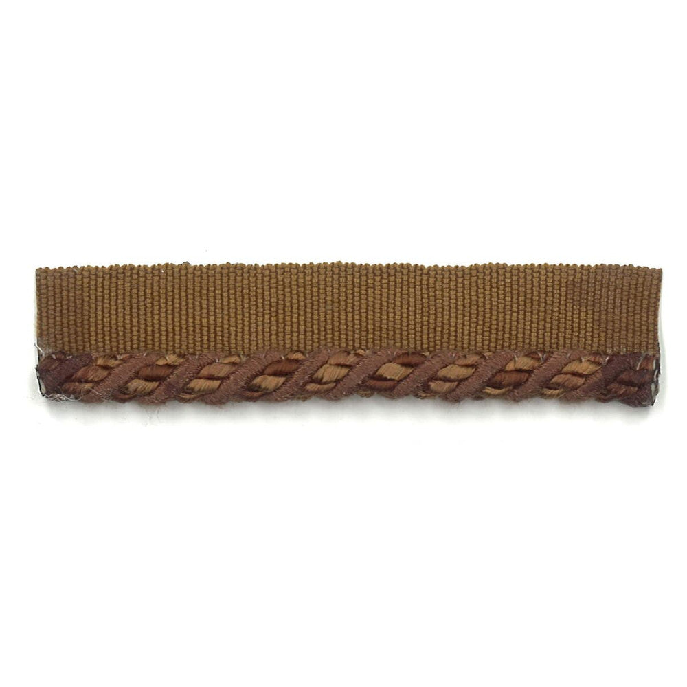 Cristabel 3 Cocoa by Stout Designer Trim Art Of Design Trim-2 Cords 53% Cotton 47% Spun Viscose CHINA Horizontal: 0 and Vertical: 0 0.25 in - Swanky Fabrics -