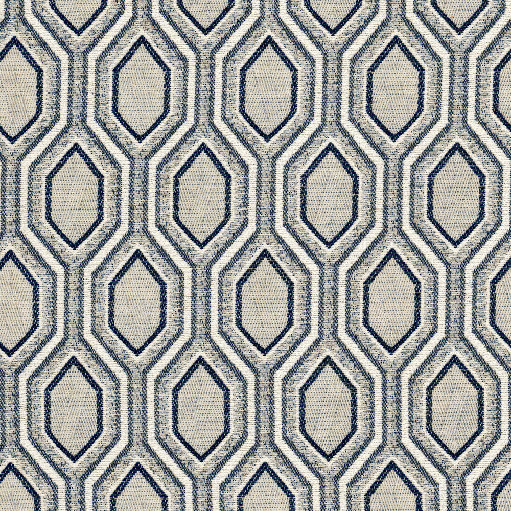 Cruise 2 Ink by Stout Fabric Stout Fabric Cruise 2 InkFabric GREAT IMPRESSIONS BLUE/SPA 40%SVI 36%COT 24%POL USA </p><p>Repeat: H: 4.750, V: 7.500 57 in - Fabric Carolina -