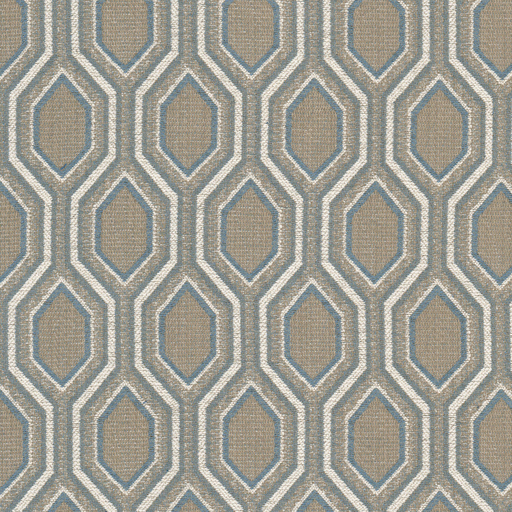 Cruise 6 Harbor by Stout Fabric Stout Fabric Cruise 6 HarborFabric GREAT IMPRESSIONS BLUE/SPA 40%SVI 36%COT 24%POL USA </p><p>Repeat: H: 4.750, V: 7.500 57 in - Fabric Carolina -