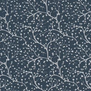 Crumpet 2 Indigo by Stout Designer Fabric