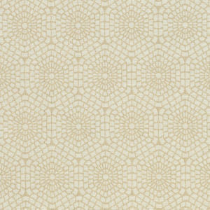 Crystal Natural 019 by Norbar Designer Fabric PANAMA 67% POLYESTER 33% COTTON INDIA 3 3/4"V 7"H 54" - Swanky Fabrics -