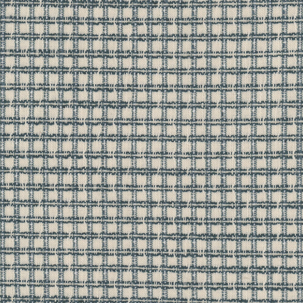 Curley 3 Baltic by Stout Designer Fabric RAINBOW LIBRARY CADET/INDIGO 100%POL CHINA Horizontal: 4.500 and Vertical: 3.875 56 in - Swanky Fabrics -