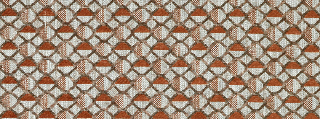 Curve Ball 328 Paprika by Covington Designer Fabric