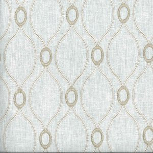 Curve Crystal 151 by Norbar Designer Fabric 70% POLYESTER 30% COTTON INDIA 4 1/2"V 4 1/2"H 55 - Swanky Fabrics -