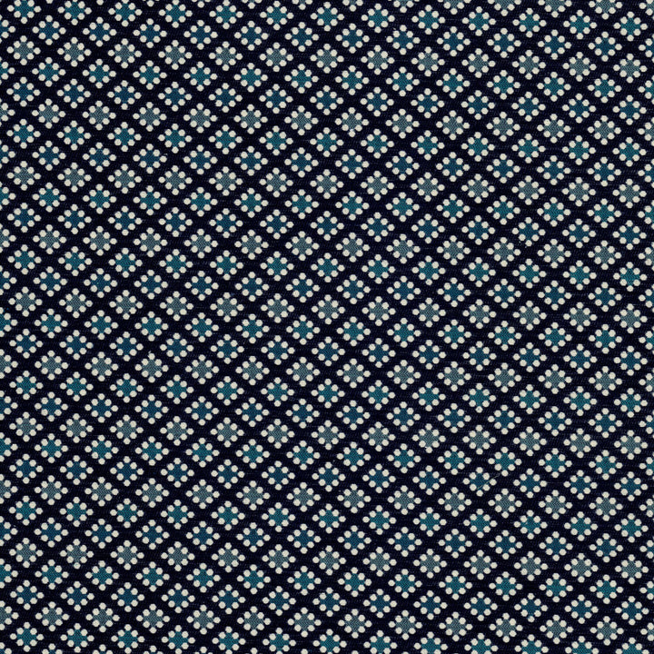 Cyril 1 Indigo by Stout Fabric Stout Fabric Cyril 1 IndigoFabric GREAT IMPRESSIONS BLUE/SPA 100%POL CHINA </p><p>Repeat: H: 3.375, V: 1.500 54 in - Fabric Carolina -