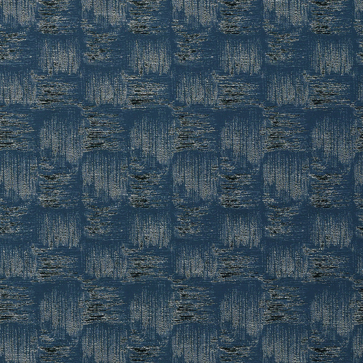 Calistoga C Dark Blue by Europatex Designer Fabric Calistoga 83% Polyester, 17% Viscose 4.92" H, 9.84" V 55.00 inches - Swanky Fabrics -
