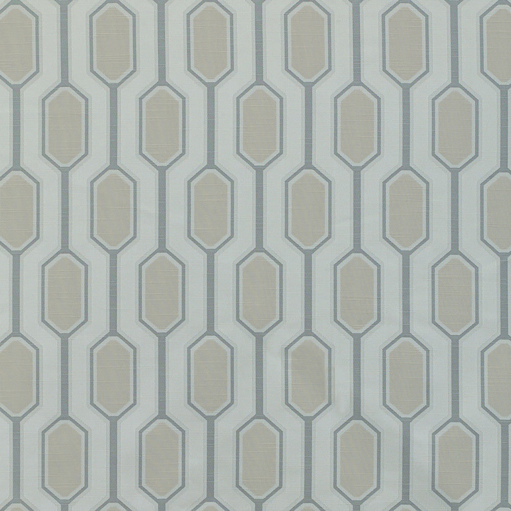 Calistoga E Silver by Europatex Designer Fabric Calistoga 66% Polyester, 17% Viscose, 17% Cotton 4.92 H" , 8.58" V 55.00 inches - Swanky Fabrics -