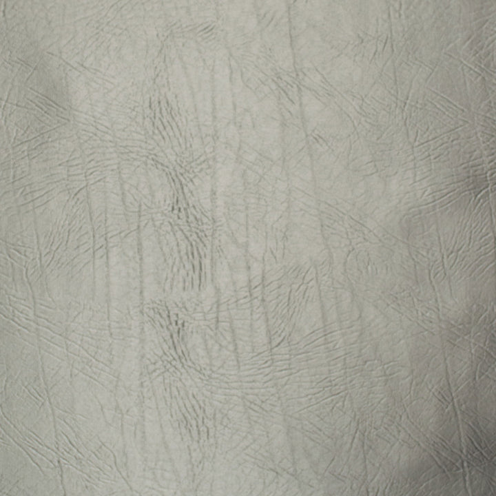 Capella Silver by Europatex Designer Fabric Vinyl Library 5%PU, 55% PVC, 40% Polyester China 50,000 Double rubs Horizontal: and Vertical: 55" - Swanky Fabrics -