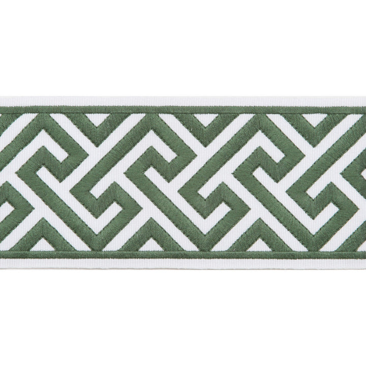 Capri Emerald by Europatex Designer Fabric Capri 51% Fibranne, 49% Polyester 3.50 inches - Swanky Fabrics -