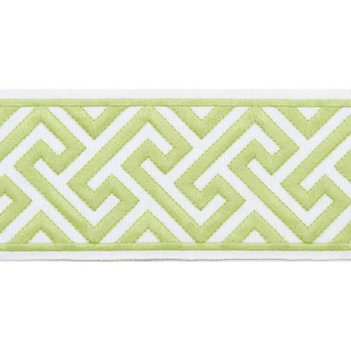 Capri Key Lime by Europatex Designer Fabric Capri 51% Fibranne, 49% Polyester 3.50 inches - Swanky Fabrics -