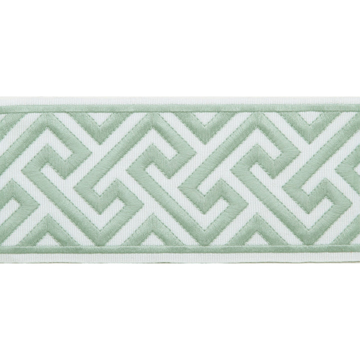 Capri Spearmint by Europatex Designer Fabric Capri 51% Fibranne, 49% Polyester 3.50 inches - Swanky Fabrics -