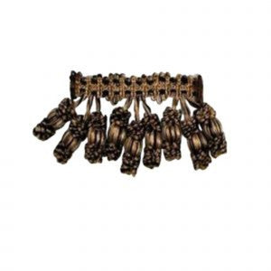 Carriage Black/Gold by Europatex Designer Fabric