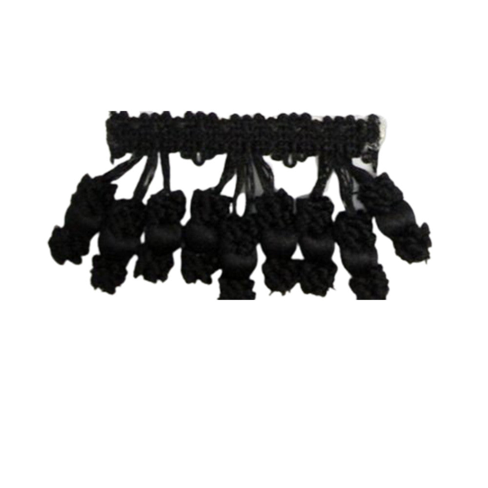 Carriage Ebony by Europatex Designer Fabric Carriage House 40% Polyester, 40% Rayon, 20% Wood 1" 2.25 inches - Swanky Fabrics -