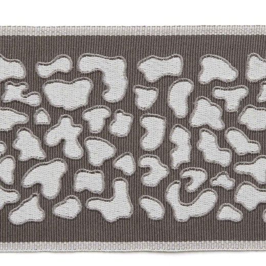 Cheetah Twilight by Europatex Designer Fabric Cheetah & Hannah Collection 45% Polyester / 10% Rayon / 45% Fibranne China See Sample Horizontal: N/A and Vertical: N/A 4.00 inches  - Swanky Fabrics -