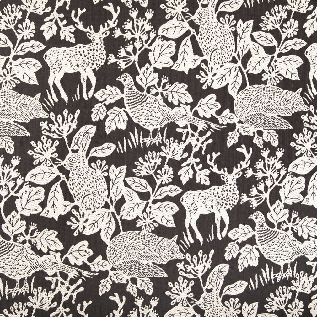 Claudette Carbon A1052-02 by 29 Park Designer Fabric