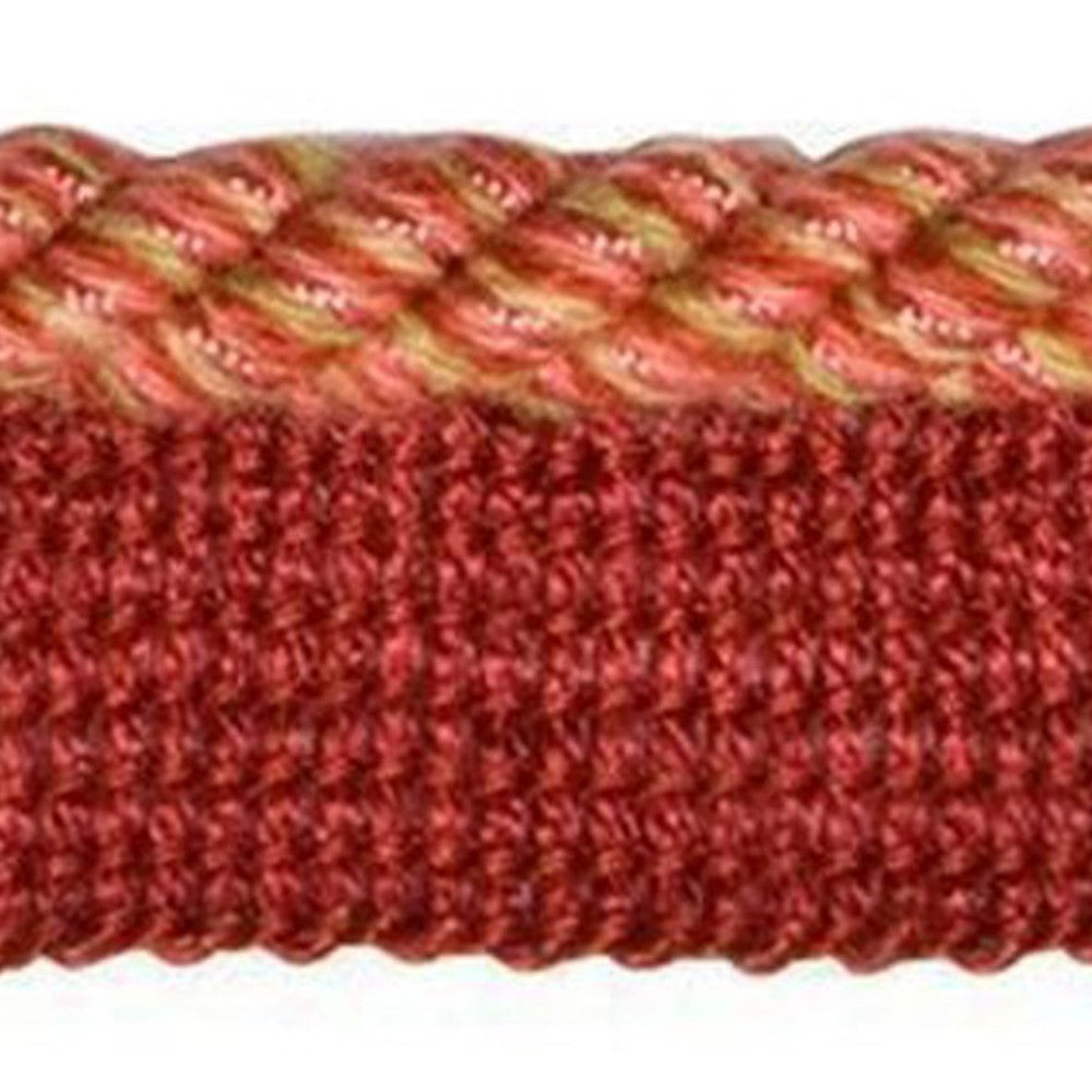 01042 Coral by Europatex Designer Fabric Portofino 50% Viscose, 50% Cotton 0.25 inches - Swanky Fabrics -