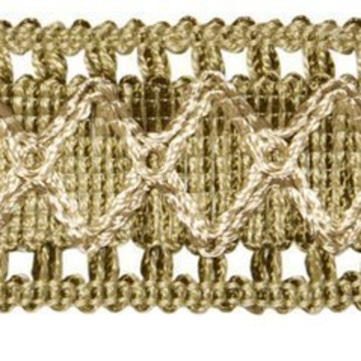 Diamond Border Col. Oregano by Europatex Designer Fabric Countryside 50% Polyester / 50% Rayon China See Sample Horizontal: N/A and Vertical: N/A 1.50 inches  - Swanky Fabrics -