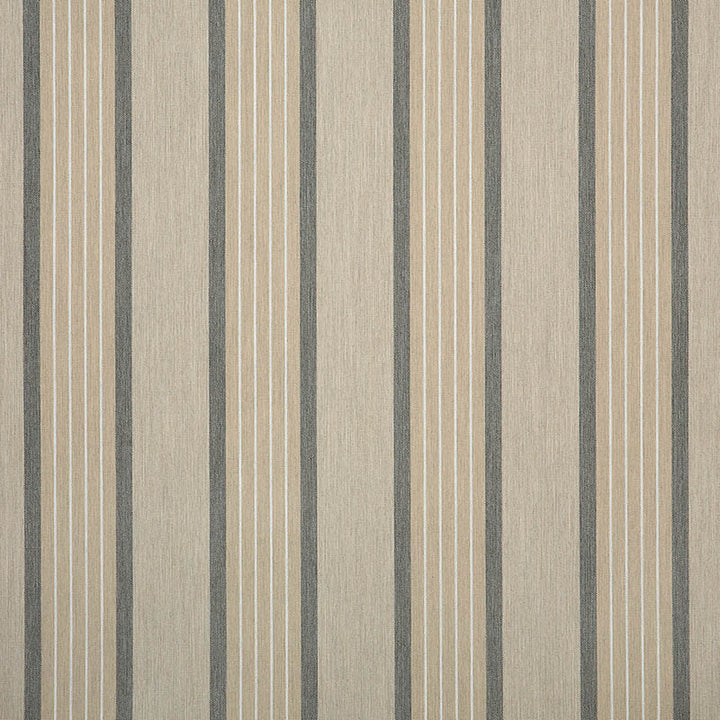 58036 Cove Pebble by Sunbrella Designer Fabric Cushion Furniture Drapery Fabrics > Sunbrella Stripes 100% Acrylic USA or Imported 6.79" 54" - Swanky Fabrics -