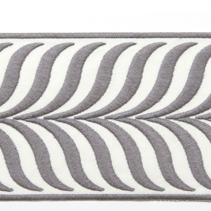 Crest Shadow by Europatex Designer Fabric Crest & Dimensions 100% Polyester 3.43 inches - Swanky Fabrics -