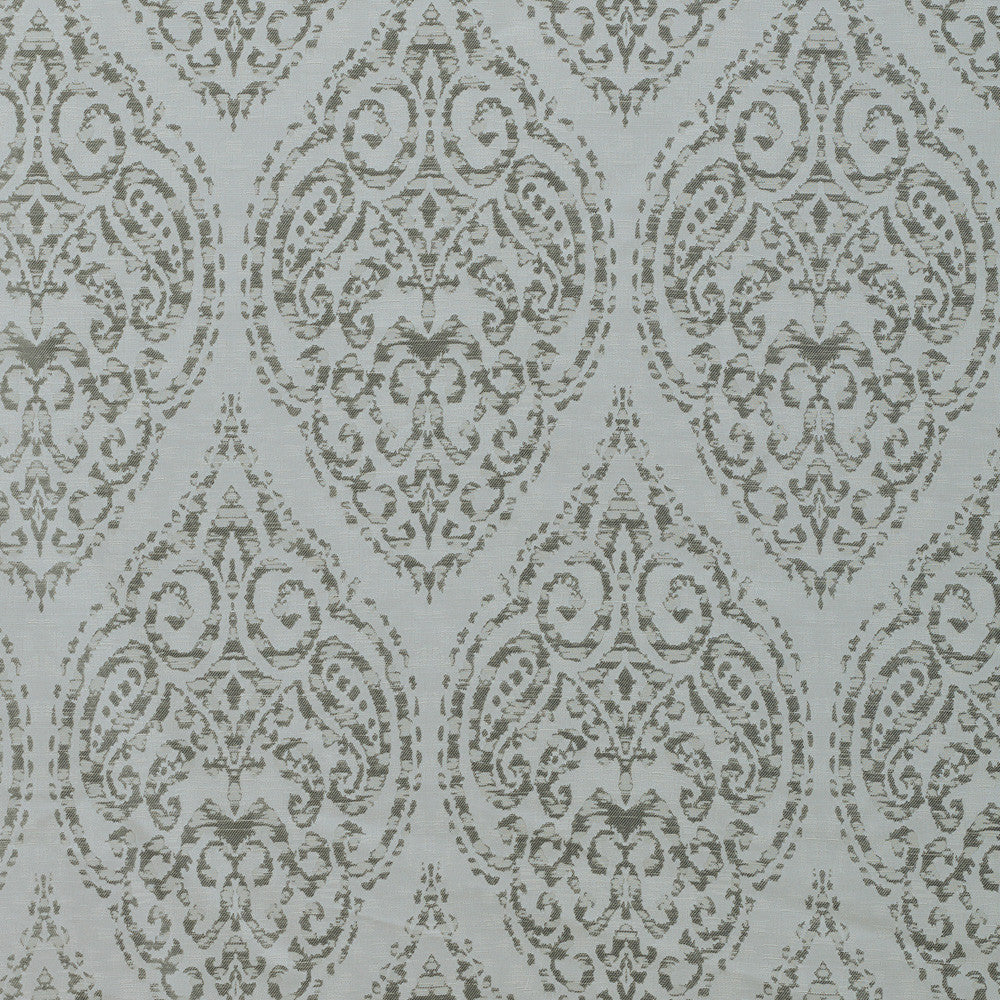 Calistoga D Silver by Europatex Designer Fabric Calistoga 17% Viscos, 83% Polyester China Horizontal: 9.8" and Vertical: 26" 55" - Swanky Fabrics -