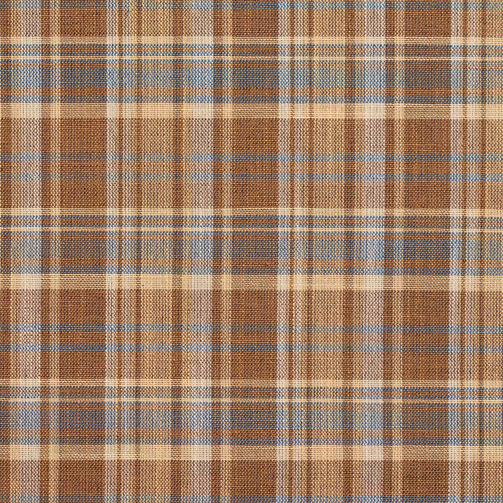 D100 Wheat Plaid by Charlotte Designer Fabric Clubhouse Collection 100% Woven Polyester Asia Exceeds 120,000 Wyzenbeek Rubs (Heavy Duty) Horizontal: 3.25" x Vertical: 3.5" 54 Inches - Swanky Fabrics -