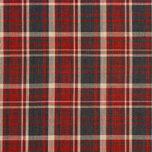 D101 Brick Plaid by Charlotte Designer Fabric