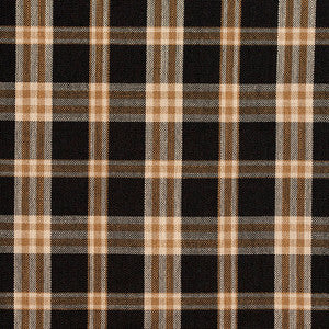 D103 Onyx Plaid by Charlotte Designer Fabric