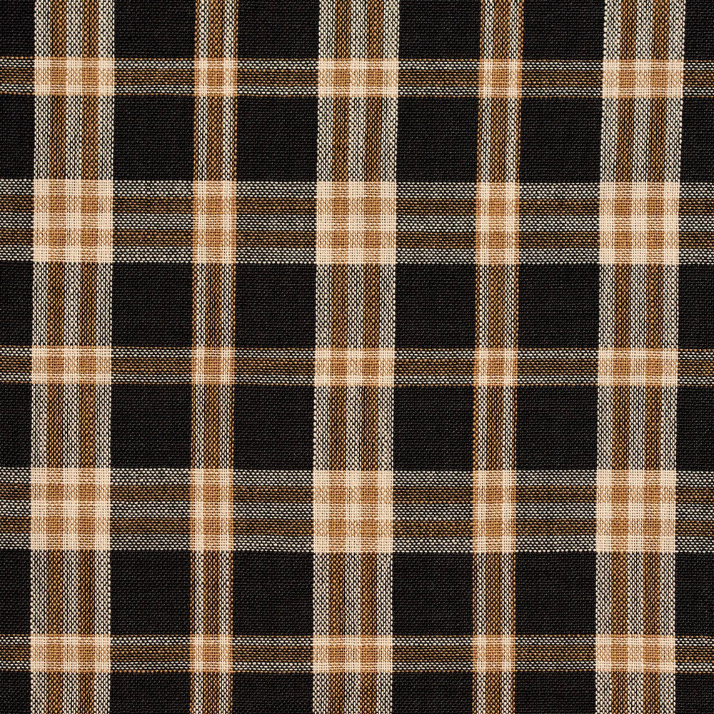 D103 Onyx Plaid by Charlotte Designer Fabric Clubhouse Collection 100% Woven Polyester Asia Exceeds 120,000 Wyzenbeek Rubs (Heavy Duty) </p><p>Repeat: Horizontal: 3.25" x Vertical: 3.5" 54 Inches - Swanky Fabrics -