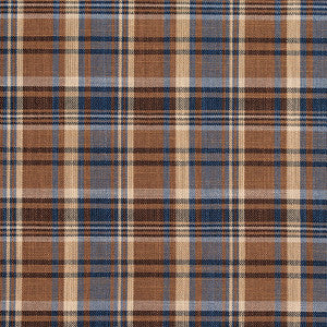 D106 Indigo Plaid by Charlotte Designer Fabric