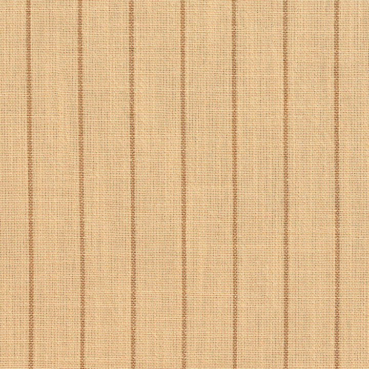 D107 Wheat Pinstripe by Charlotte Designer Fabric Clubhouse Collection 100% Woven Polyester Asia Exceeds 120,000 Wyzenbeek Rubs (Heavy Duty) Horizontal: 1" 54 Inches - Swanky Fabrics -
