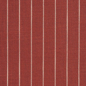 D108 Brick Pinstripe by Charlotte Designer Fabric
