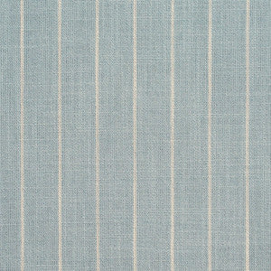 D111 Cornflower Pinstripe by Charlotte Designer Fabric