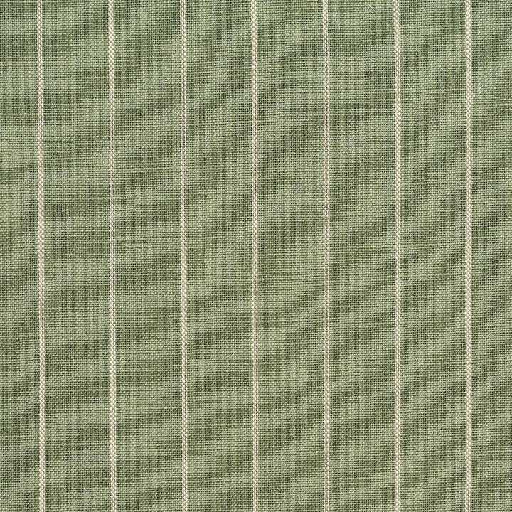 D112 Juniper Pinstripe by Charlotte Designer Fabric Clubhouse Collection 100% Woven Polyester Asia Exceeds 120,000 Wyzenbeek Rubs (Heavy Duty) Horizontal: 1" 54 Inches - Swanky Fabrics -