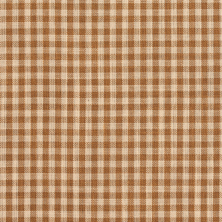 D114 Wheat Gingham by Charlotte Designer Fabric Clubhouse Collection 100% Woven Polyester Asia Exceeds 120,000 Wyzenbeek Rubs (Heavy Duty) Horizontal: .5" x Vertical: .5" 54 Inches - Swanky Fabrics -