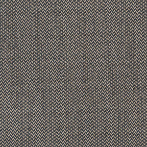 D1219 Indigo Herringbone by Charlotte Designer Fabric